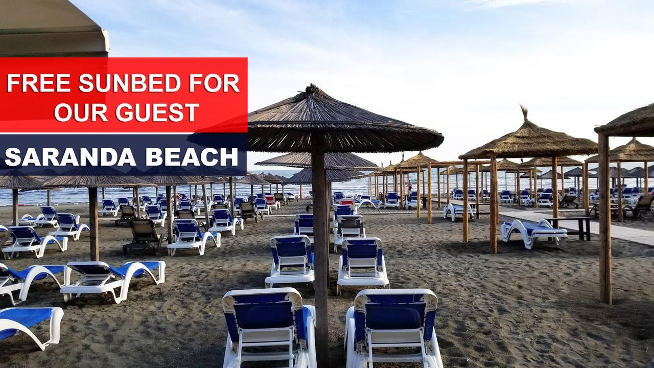 Saranda Beach Bungalow Улцинь Экстерьер фото