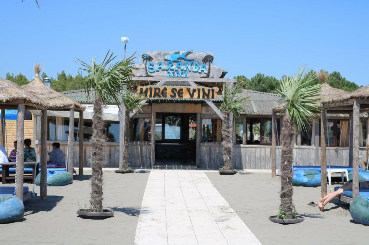 Saranda Beach Bungalow Улцинь Экстерьер фото